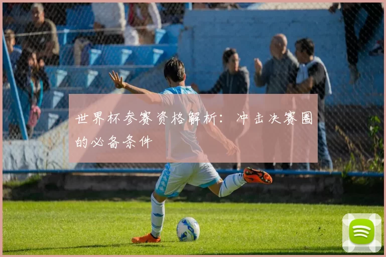 世界杯参赛资格解析:冲击决赛圈的必备条件
