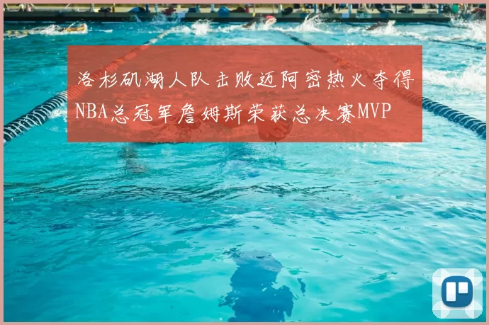 洛杉矶湖人队击败迈阿密热火夺得NBA总冠军詹姆斯荣获总决赛MVP